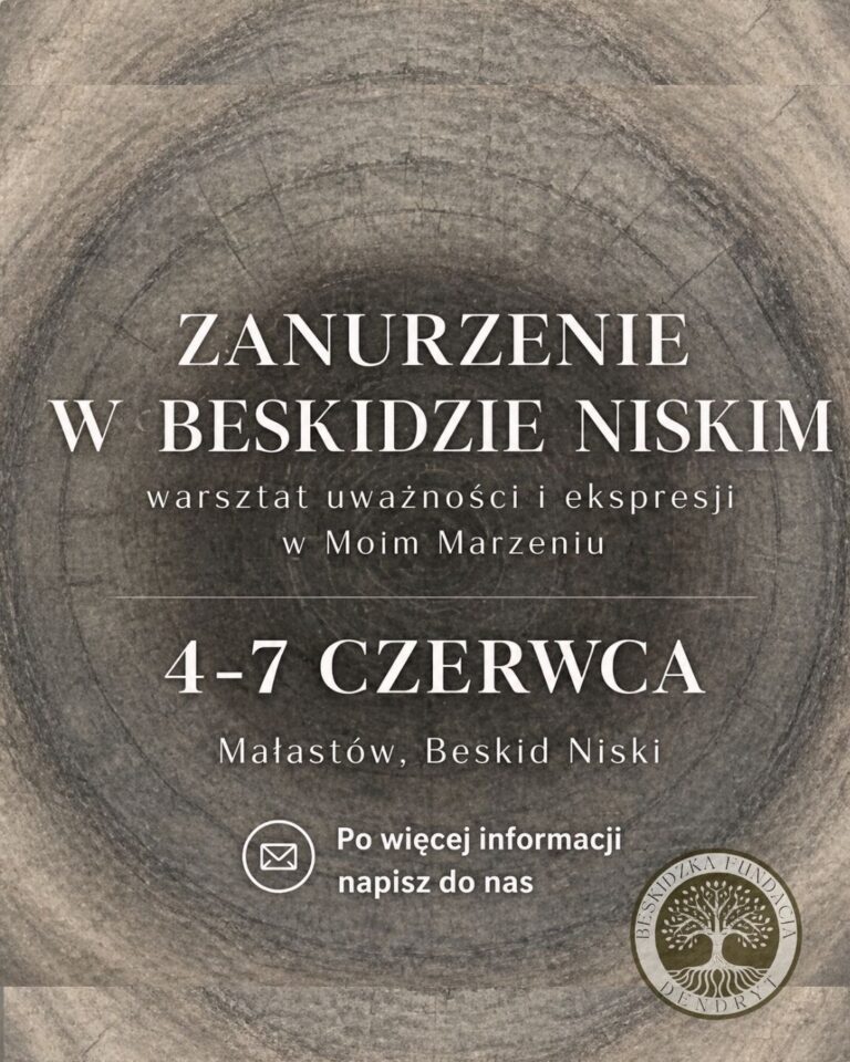 Zanurzenie w Beskidzie Niskim 4-7 czerwca